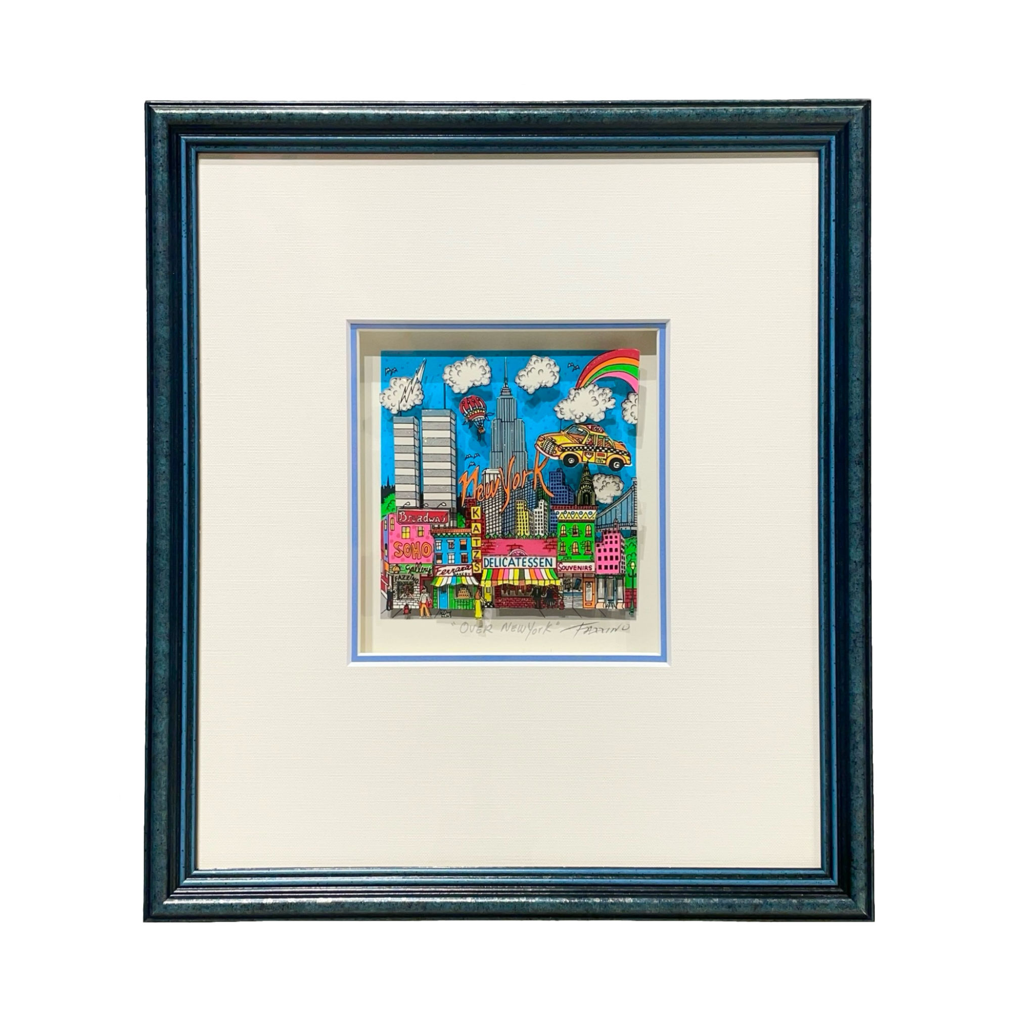 チャールズ・ファジーノ (Charles Fazzino)「Over New York」ART GALLERY M