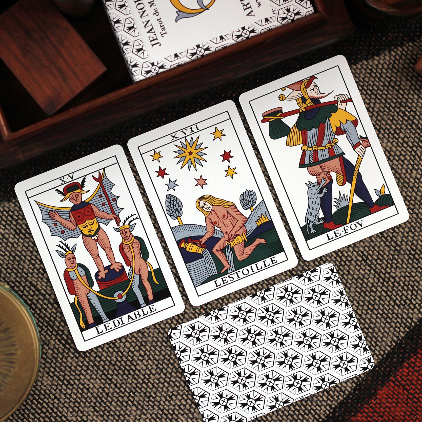 Pocket Size - Jean Noblet Trump Deck by Krisztina Kondor