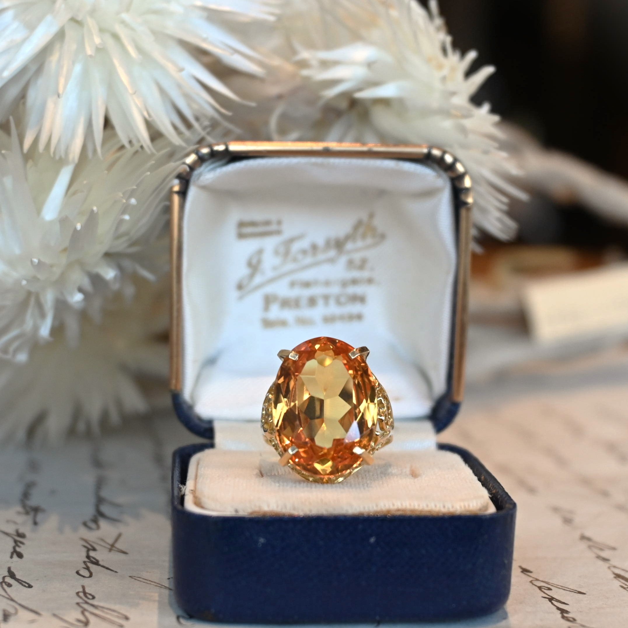 シトリン リング | 芦屋Antico