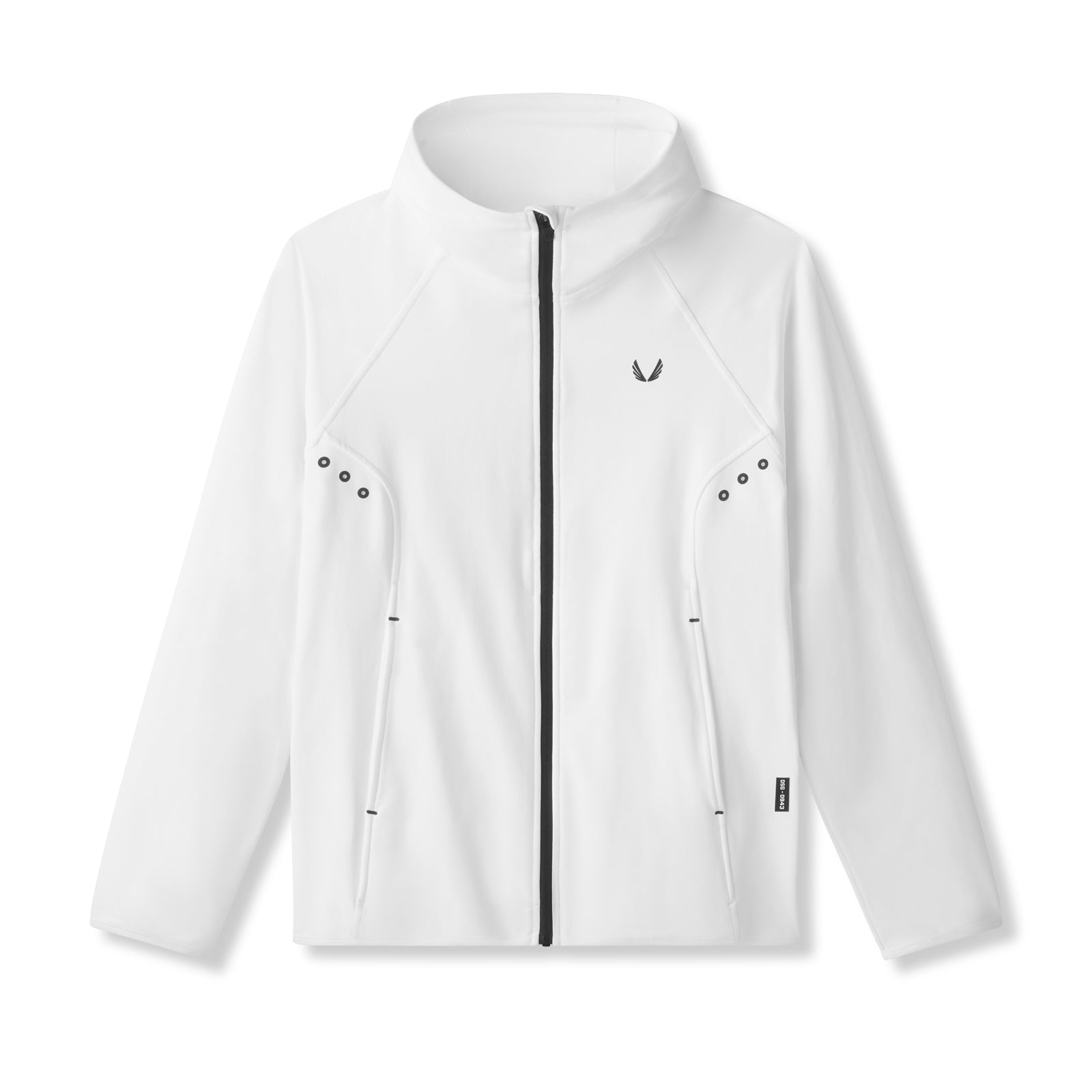 0943. Performance Fleece Zip Hoodie - White – ASRV