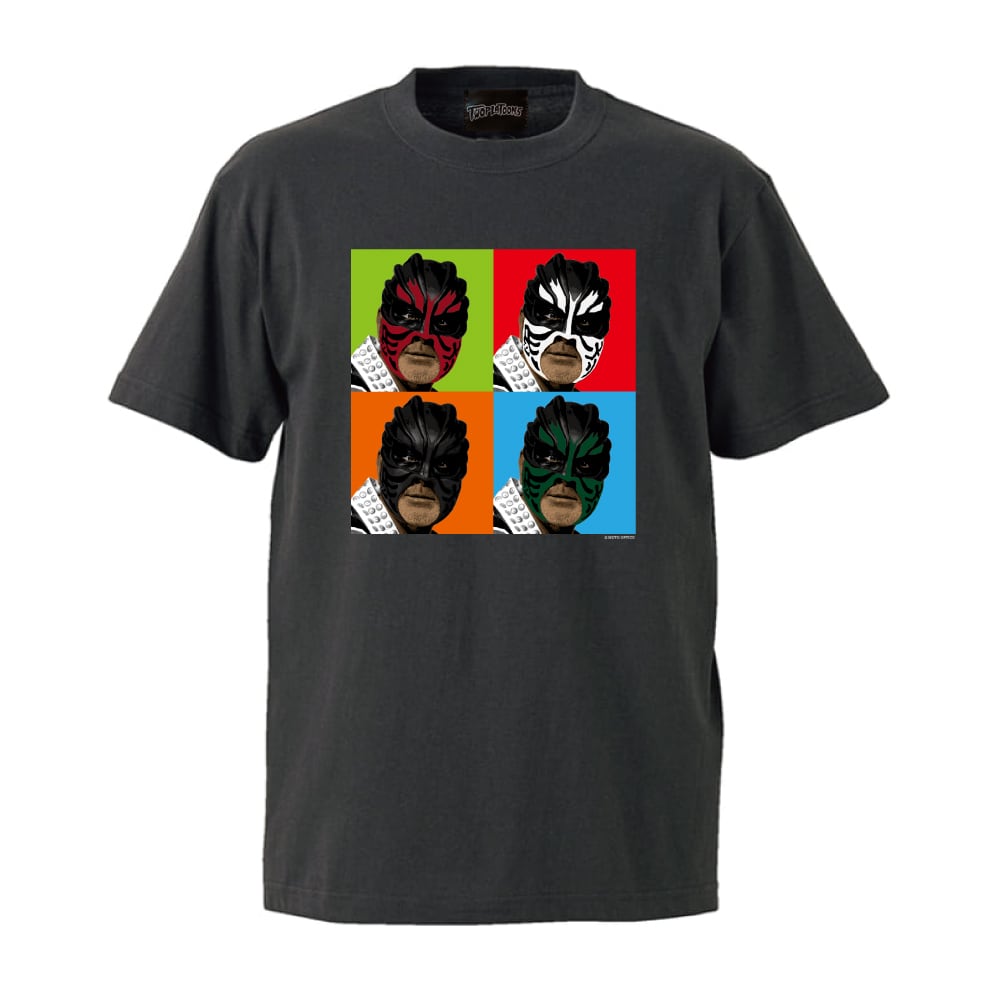 TWOPLATOONS × グレートムタ NEW FACES-T / CHARCOAL – プロレス専門店