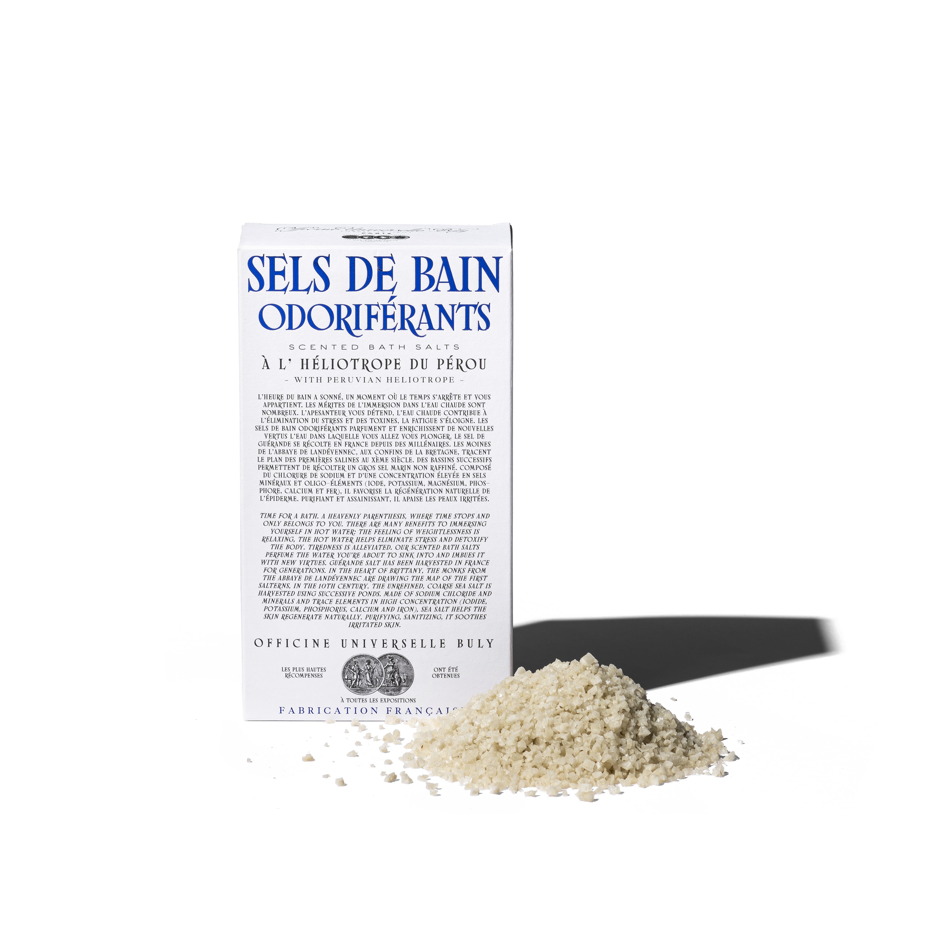 SCENTED BATH SALTS Peruvian Heliotrope – Officine Universelle Buly