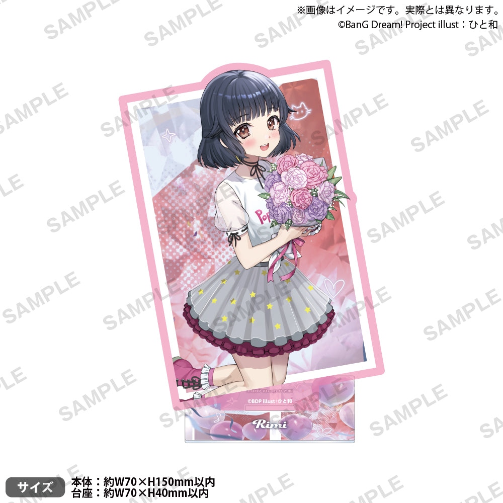 BanG Dream! アクリルスタンド 牛込りみ Poppin'Party活動10周年記念