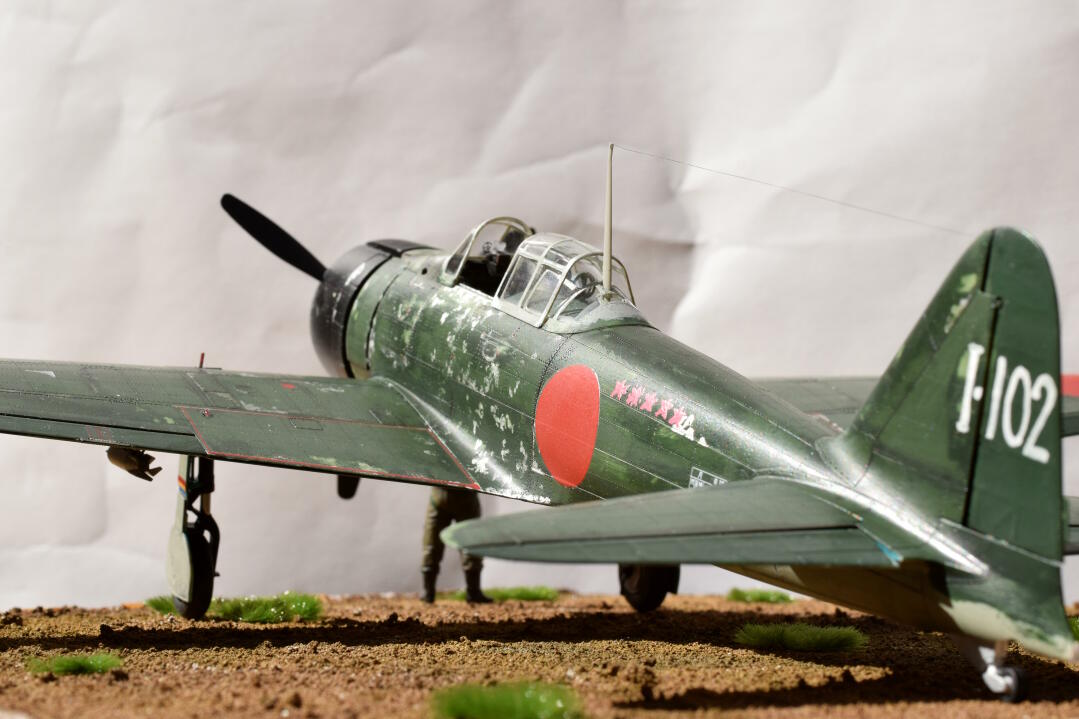 零式艦上戦闘機21型・台南空所属・岩本徹三飛曹機