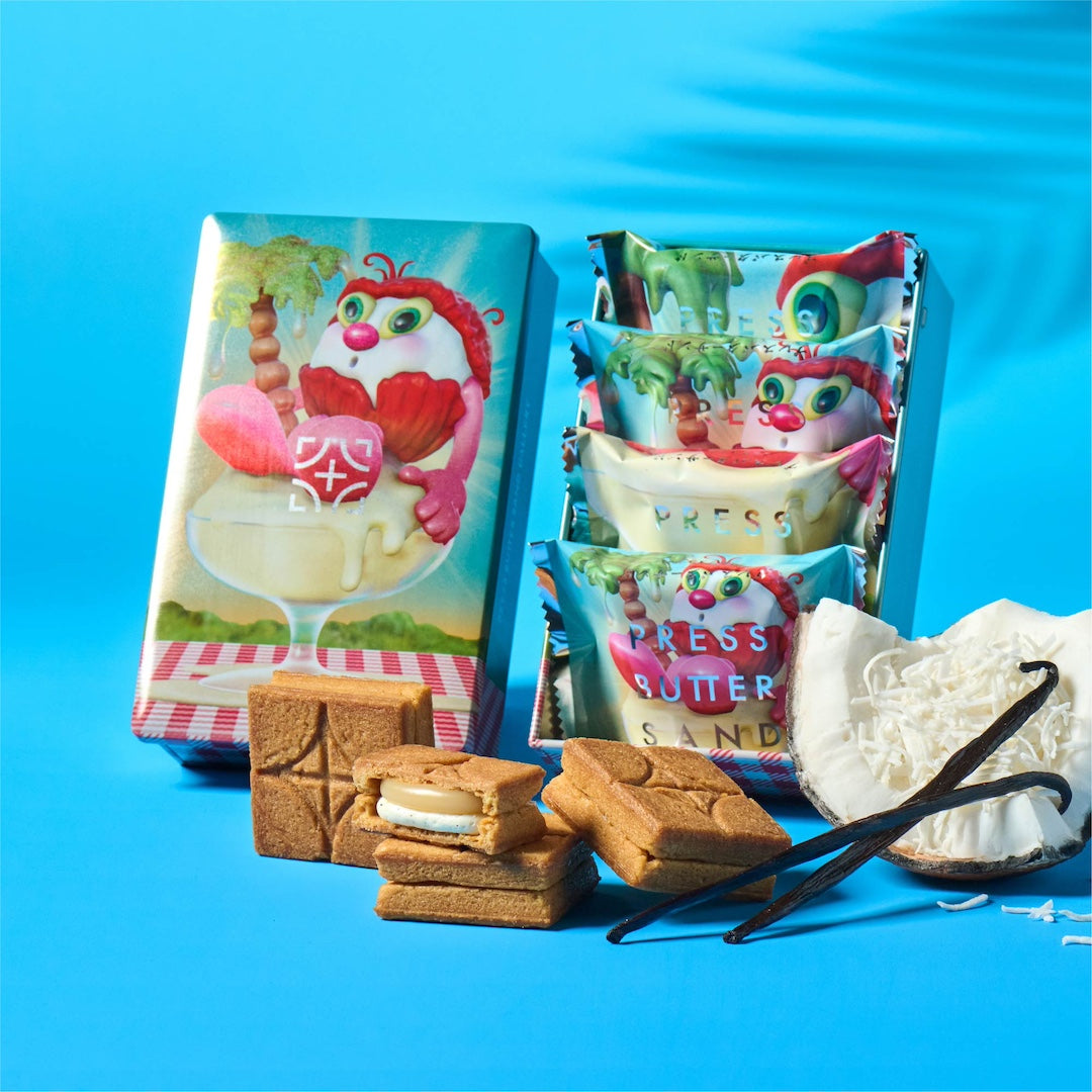 バターサンド〈バニラココナッツ〉4個入 | ベイク オンライン