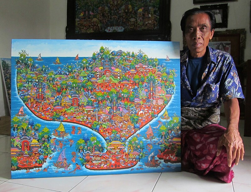 注文制作であなたのこだわりの一枚を③ | ワンランク上のバリ絵画専門