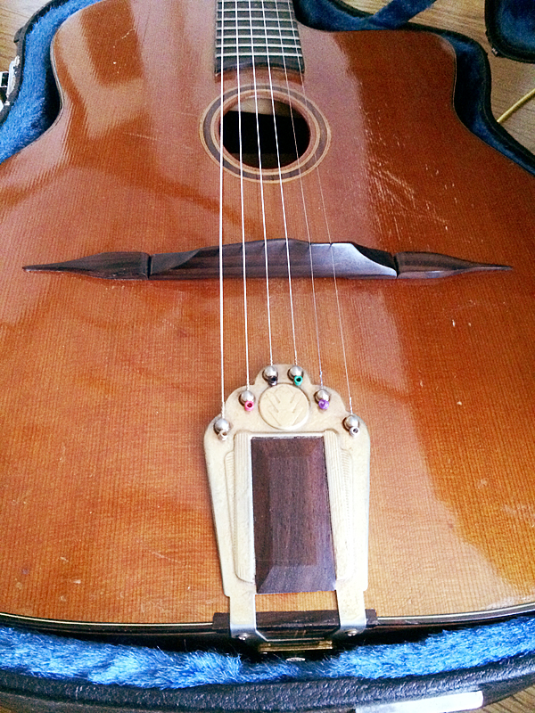 Saga “Django Jazz Guitar BM-500” (mid 80's) :: SHOW BY BANJO