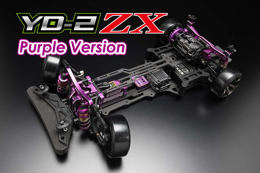 Banzai Hobby - Yokomo DP-YD2ZXP YD-2 ZX RWD RC DRIFT Purple