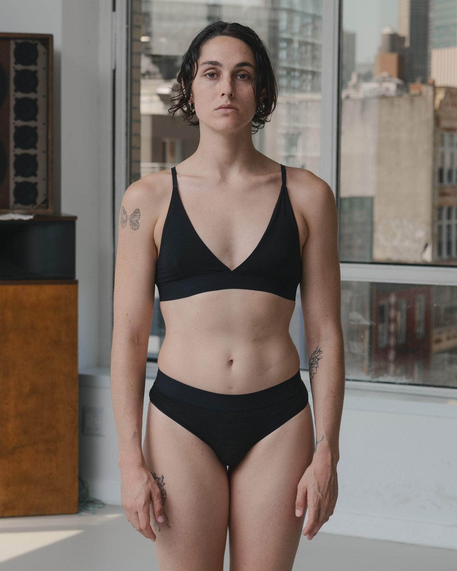 Triangle ブラジャー in Assortment | バンブーリヨセル | ja | Baserange