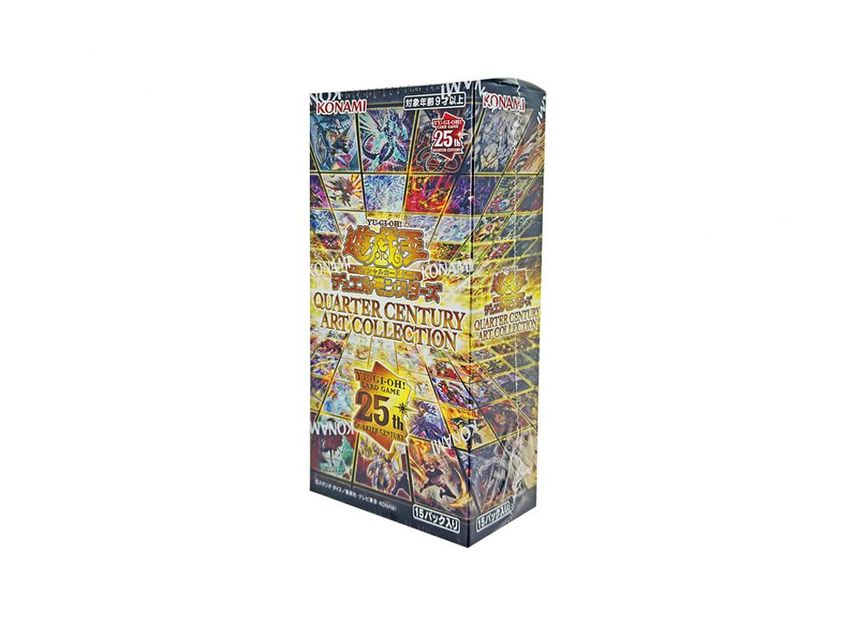 遊戯王 QUARTER CENTURY ART COLLECTION BOX シュリンク付き BOX