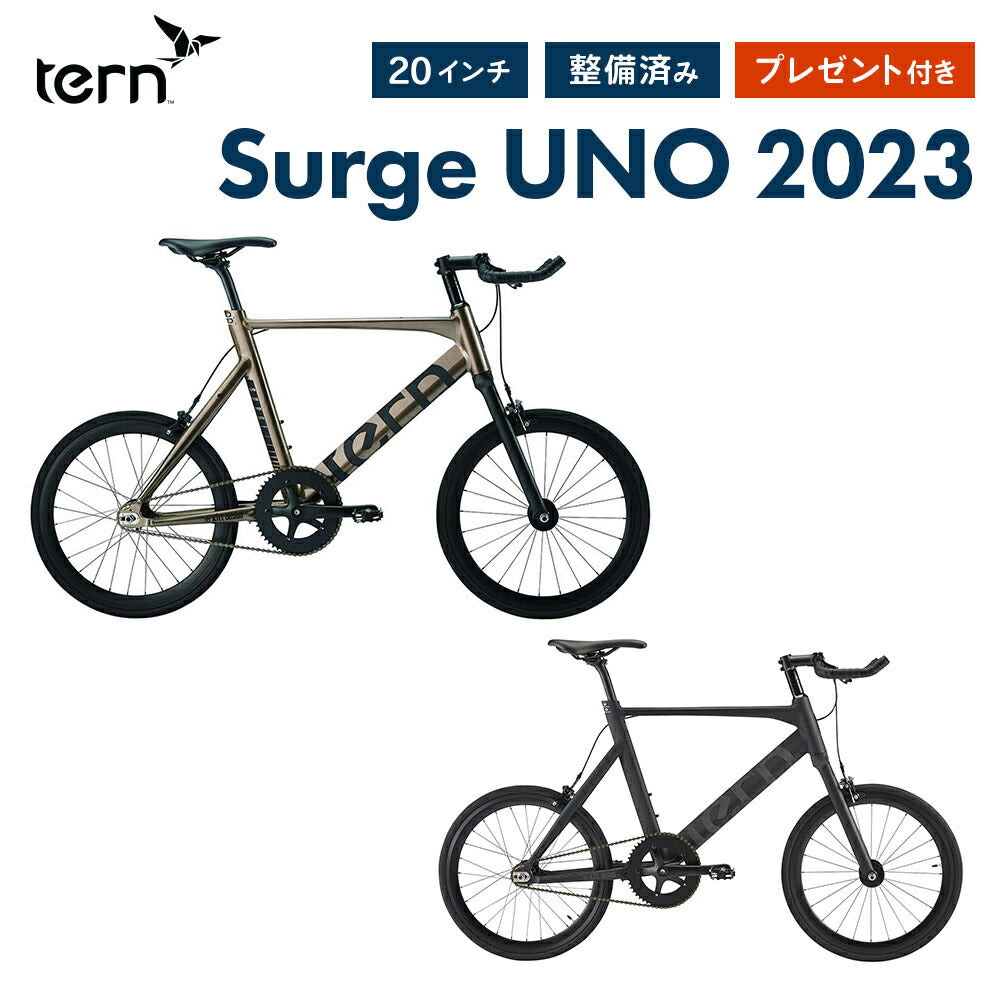 Tern MINIVELO SURGE UNO 2022 | 自転車、ゴルフ、アウトドアのベスト