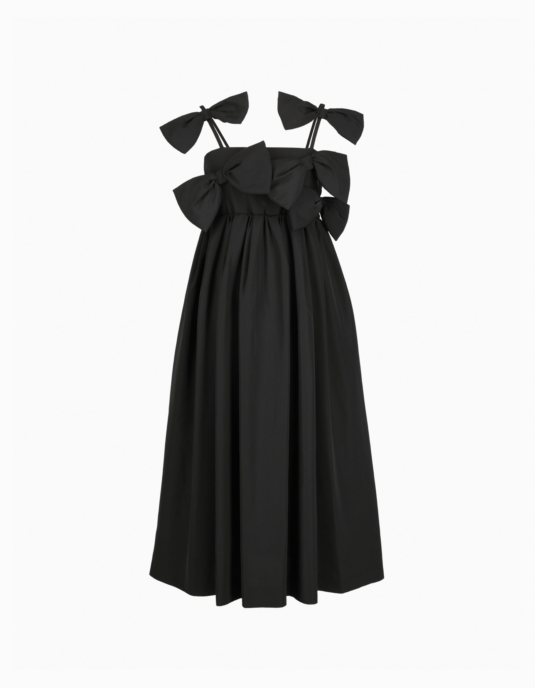 BIBIY. MADE | MONIQUE RIBBON DRESS BLACK｜Bibiy.