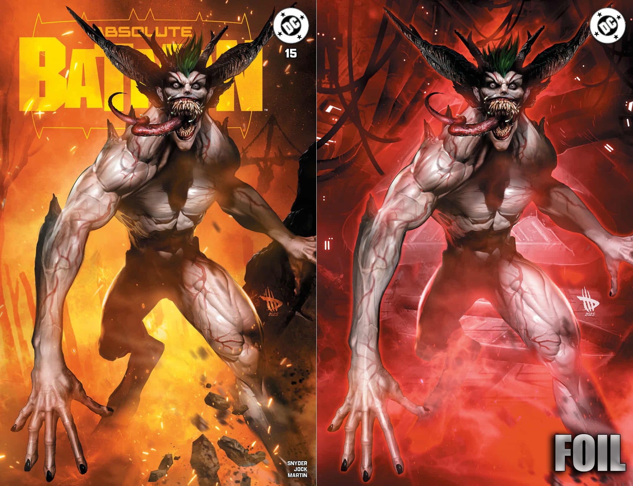 ABSOLUTE BATMAN #15 DAVE WILKINS EXCLUSIVE JOKER VARIANT -- [Expected