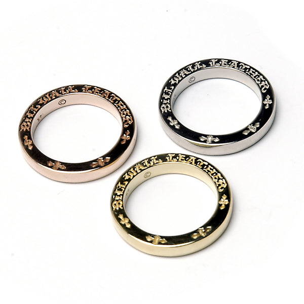 18k Small BWL Spacer Ring - Bill Wall Leather Inc.