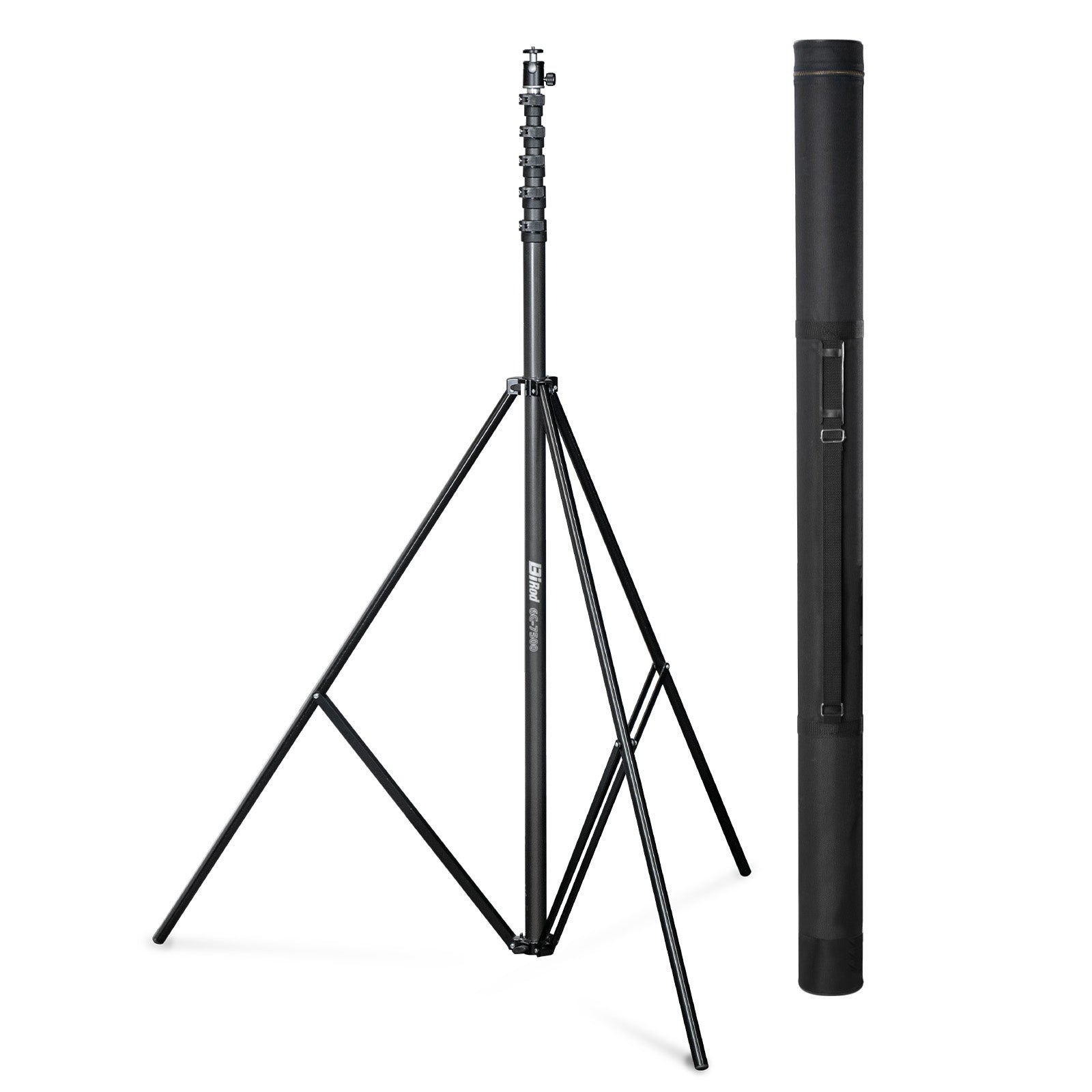 空撮/高所点検/サッカー撮影/7.5m】Bi Rod 6G-7500＋専用三脚セット