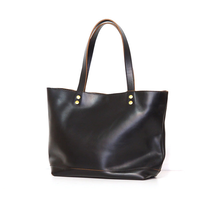 ブラスリベットトートバッグ クロムエクセルレザー – BACKORDER