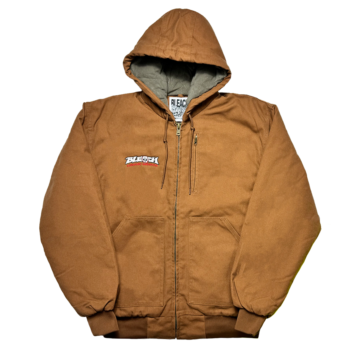Hardcore Work Jacket - Brown – Bleach USA