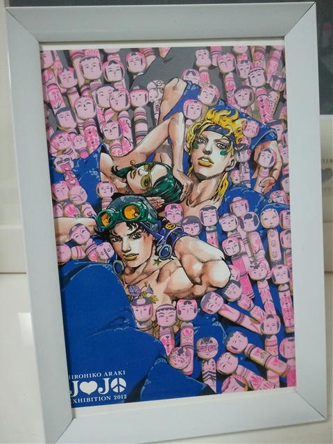 ジョジョ展 複製原画 承太郎＆イギーver. | 馬車馬日記