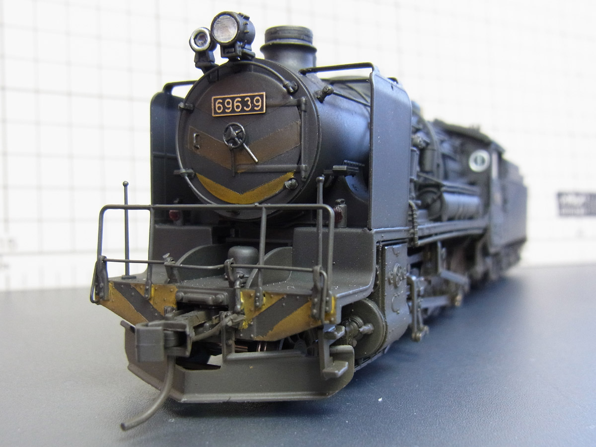 天賞堂製9600型蒸気機関車ゼブラ仕様製作記・その5 （2012.10.07