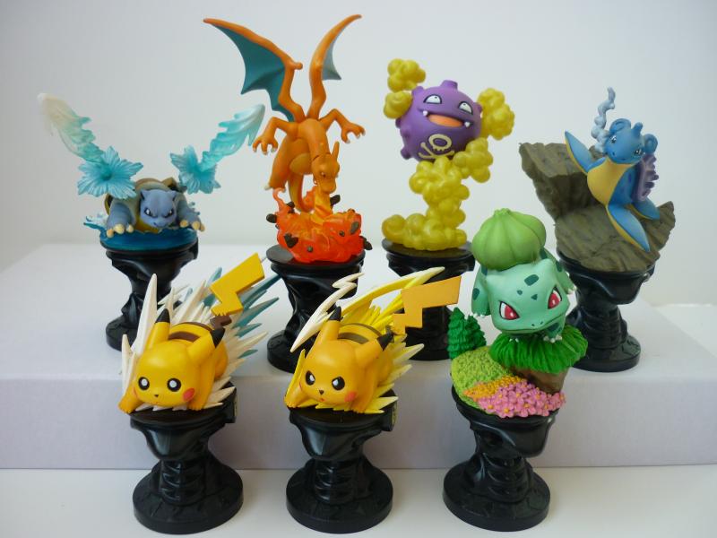 ぽけもん☆かふぇ 海洋堂 ポケモンバトルフィギュア