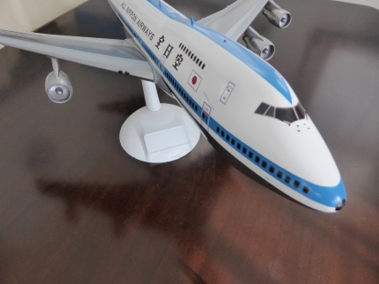 1/100スケールのANA 747初号機JA8133を制作してみました． | JA8094's