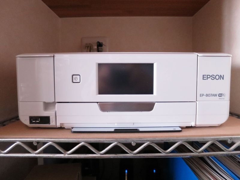 プリンター（EPSON EP-807AW）購入 - 趣味につながる日記。