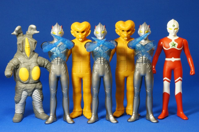 ソフビレビュー ガシャポンウルトラヒーロー・怪獣500第二弾（結果