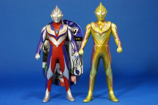 ソフビレビュー ガシャポン ウルトラヒーロー500＆ウルトラ怪獣DX