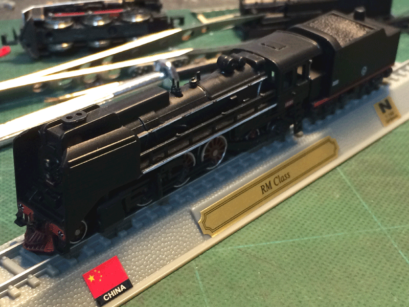 中国蒸気機関車のNゲージ その1 | 地球連邦鉄道（Earth Federal Railroad）
