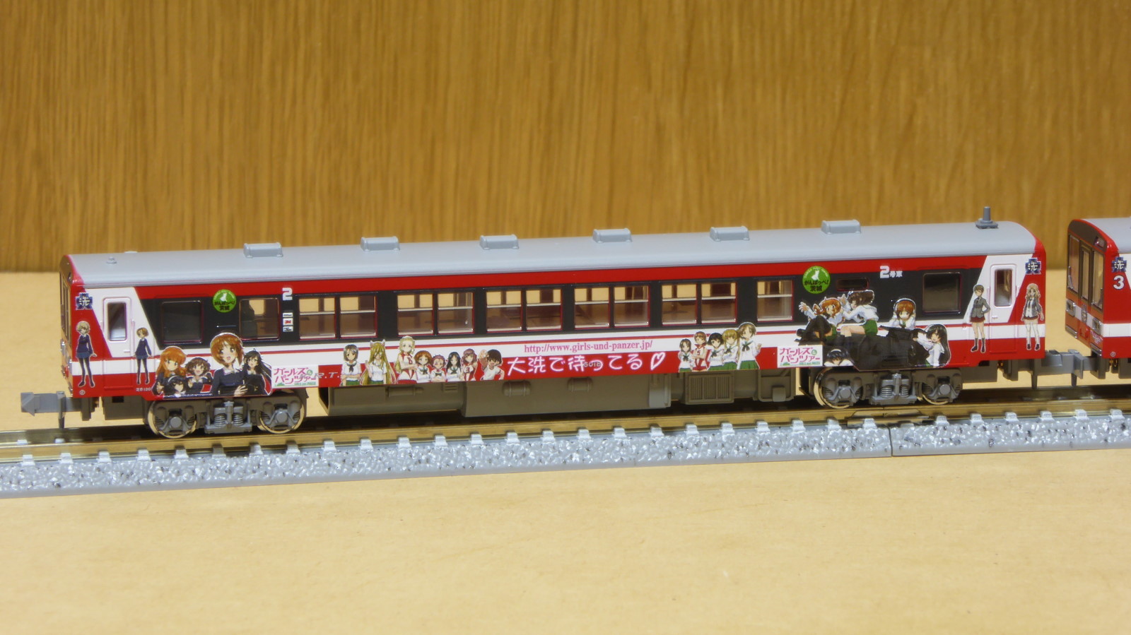 MODEMOハセガワ 函館市電1000系 海鮮市場塗装 エンドウMPギアーセット