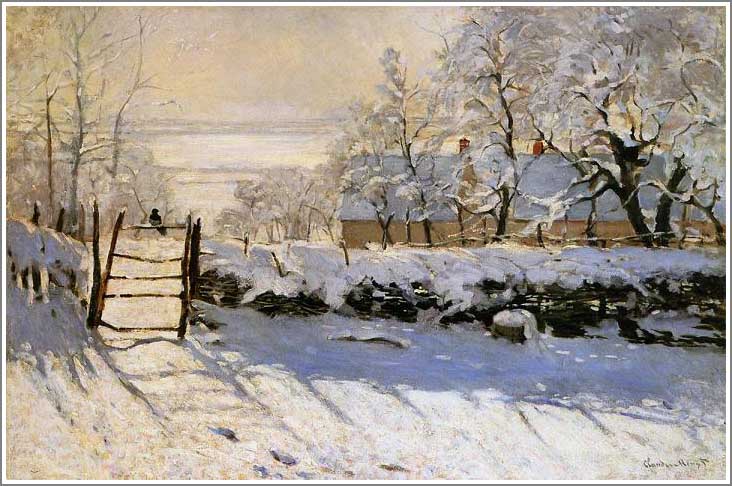 冬の絵画特集！モネ、ユトリロ、シスレーなどの巨匠たち！ | 絵画の