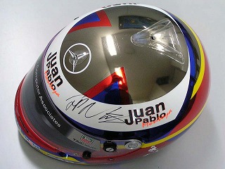 2005 モントーヤ プロモ用ヘルメット