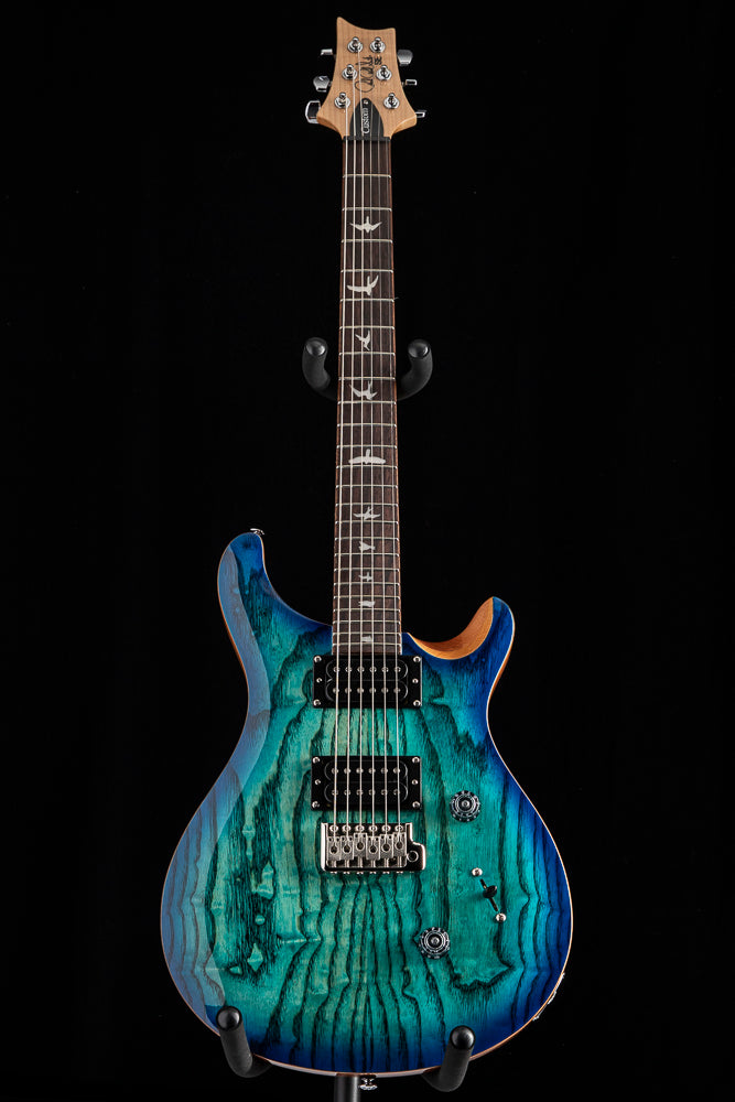 Paul Reed Smith SE Custom 24 Swamp Ash Burl Limited Edition Lake Blue