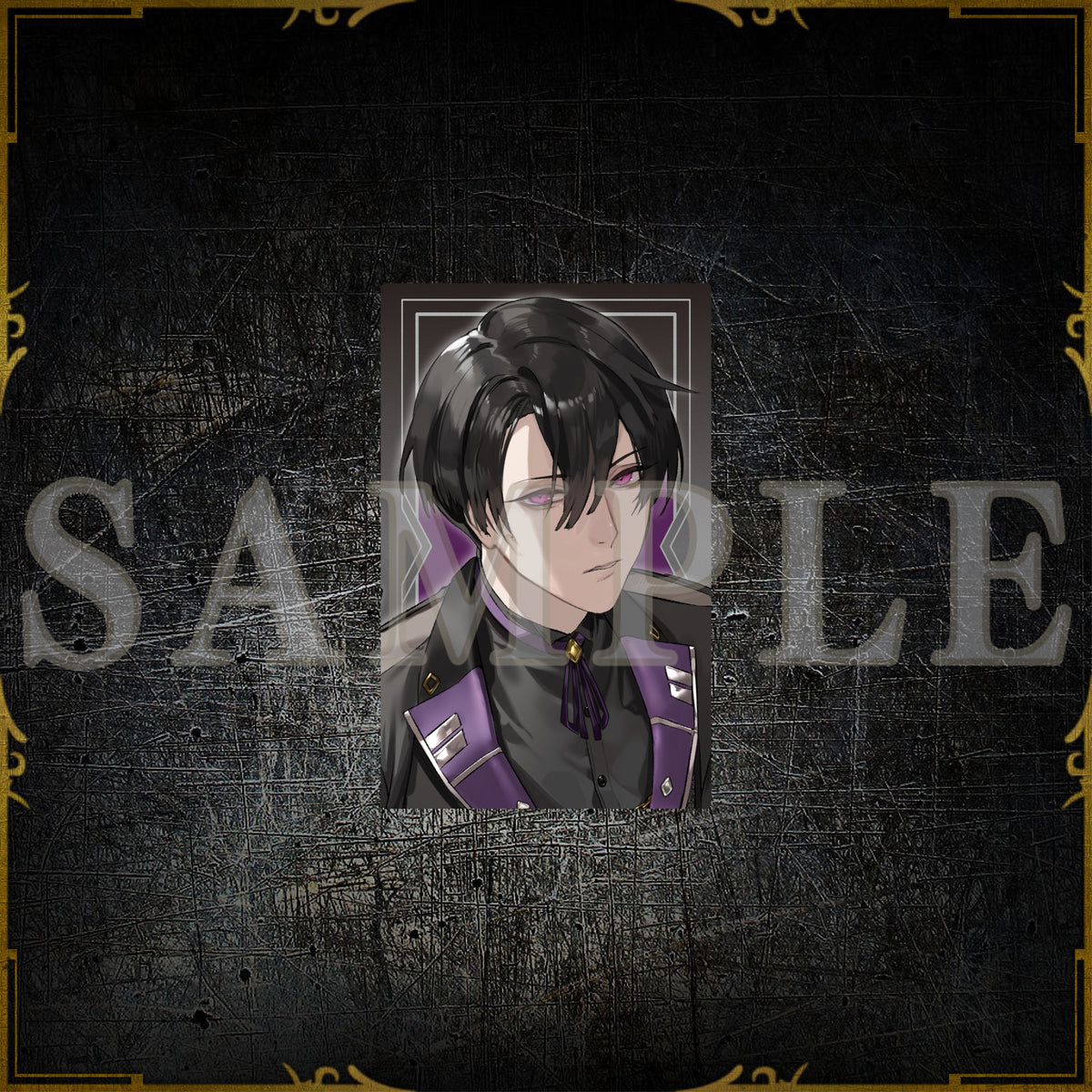 AGF2025 ビジュアルフォトカード – ブラックスター -Theater Starless