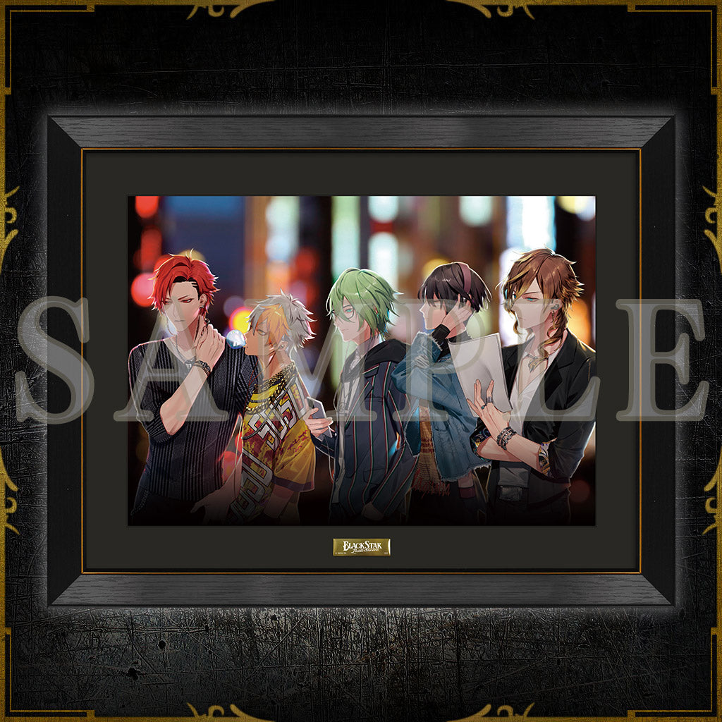 複製原画 05（ケイ・黒曜・リンドウ・ミズキ・モクレン） – ブラック