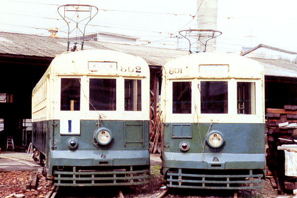 長崎電軌1981・3その5昭和町・浦上車庫