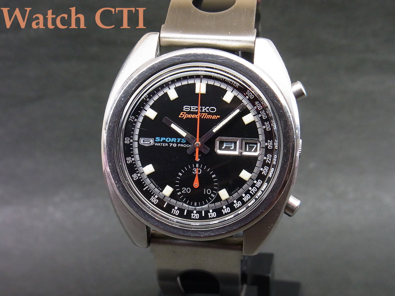 K3989] SEIKO 6139クロノグラフ ”ブルースリーモデル” [販売済]