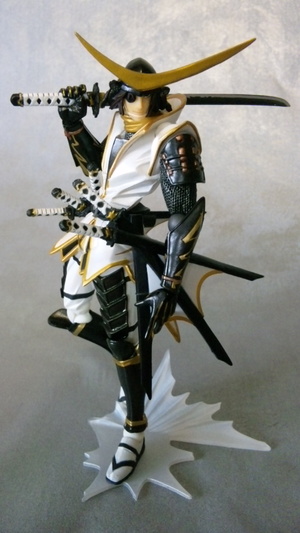 リボルテックヤマグチ 戦国BASARA 伊達政宗（白装束）: へいめーん！る