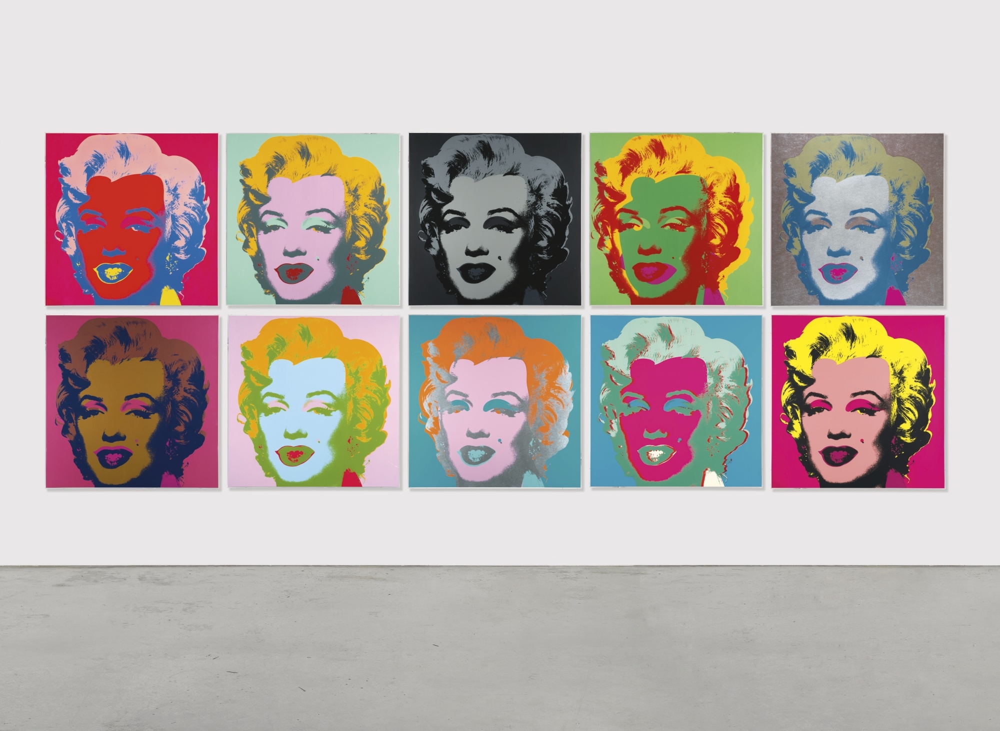 アンディ・ウォーホル シルクスクリーン サイン 限定250 《マリリン