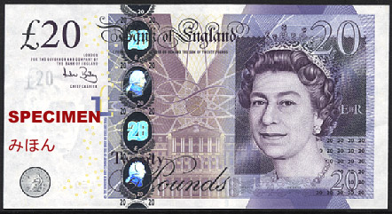 イギリス旧紙幣 旧ポンド紙幣 225ポンド コレクション紙幣 緊急！】紙