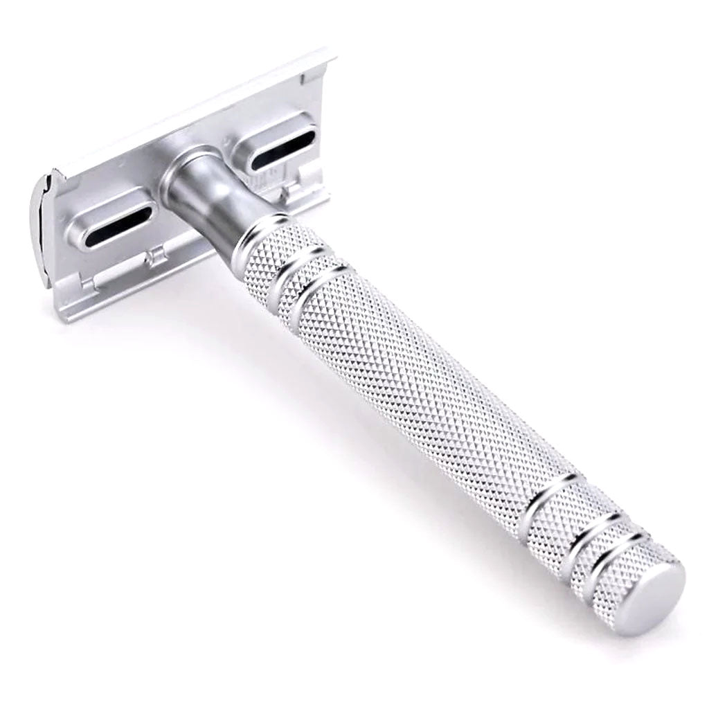 Feather AS-D2 Double Edge Razor (Matt Chrome)