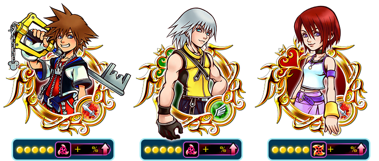 ソラ＆リク＆カイリ』記念メダル！ | KINGDOM HEARTS Union χ | SQUARE