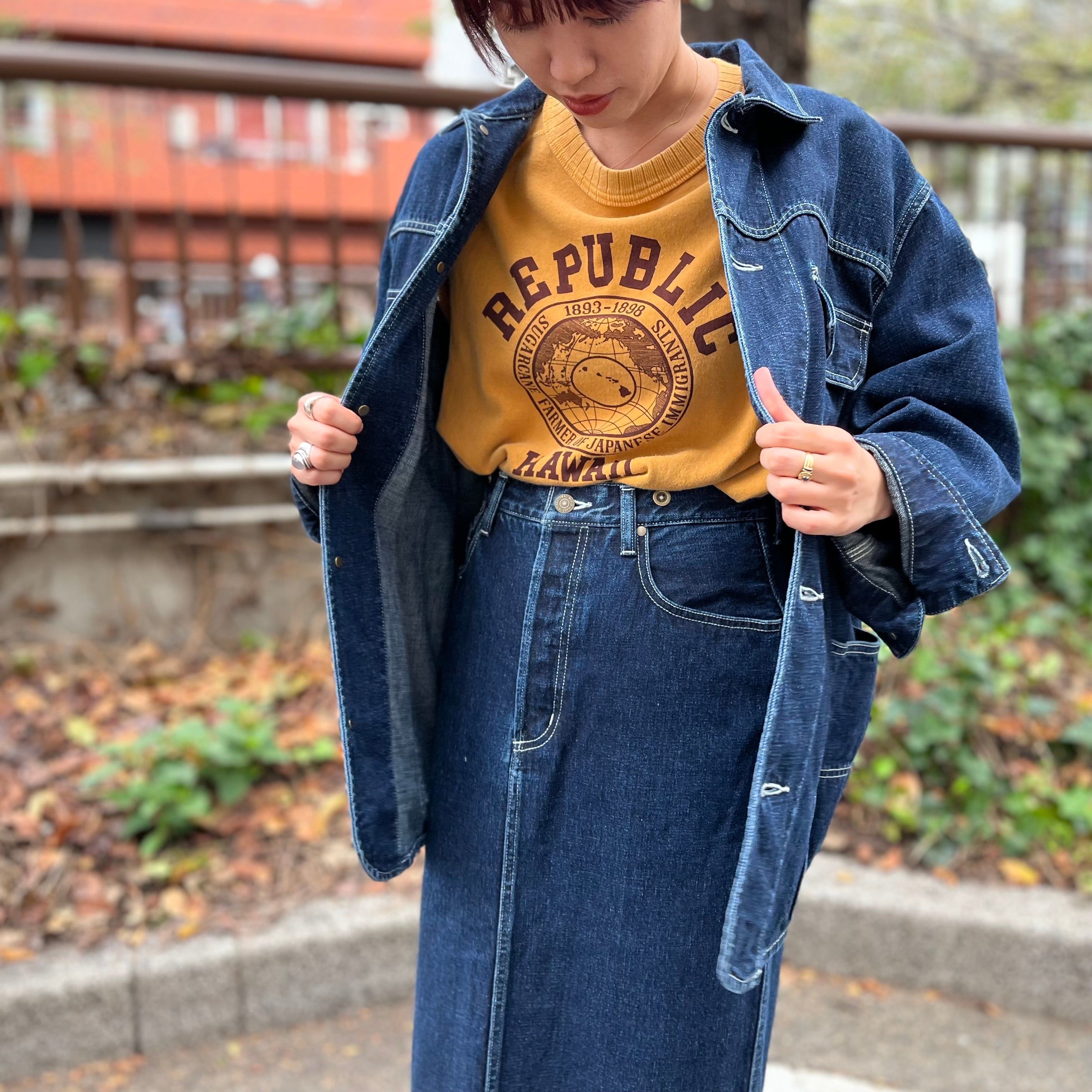 デニムのセットアップ登場！ – ナイジェル・ケーボン オンラインストア