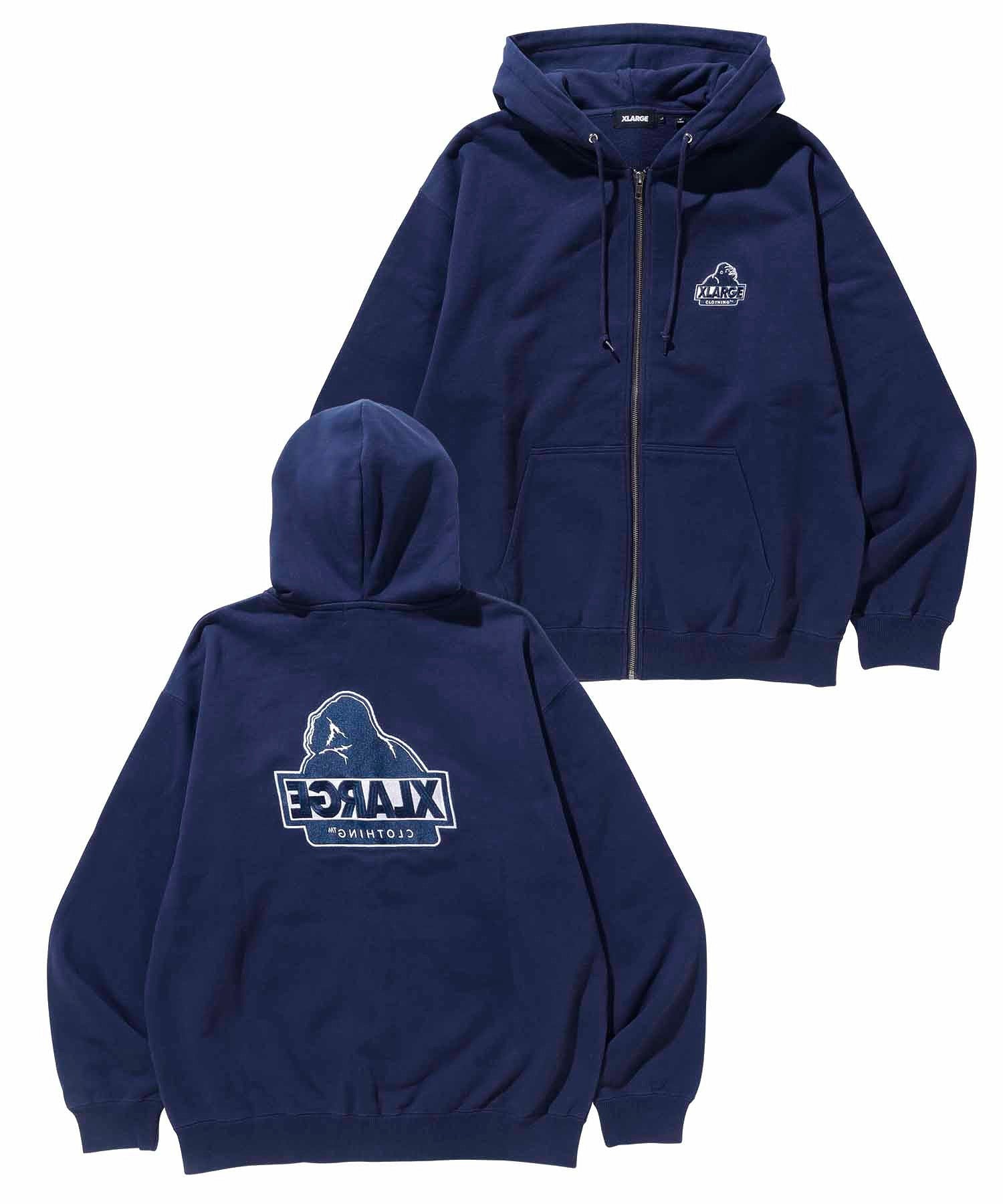 BACKSIDE SLANTED OG ZIP HOODED SWEATSHIRT – calif（カリフ）公式サイト