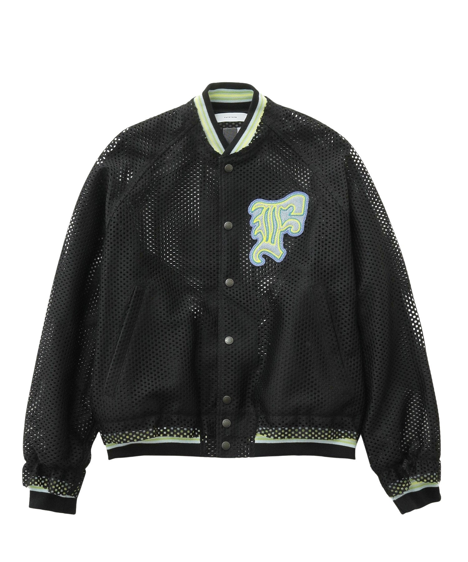 FACETASM/ファセッタズム/MESH STADIUM JACKET/NAT-JK-M08 – calif