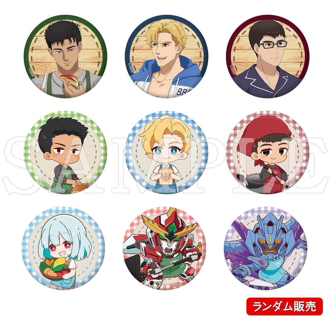 勇気爆発バーンブレイバーン』マット缶バッジ（ランダム）｜camos 五感