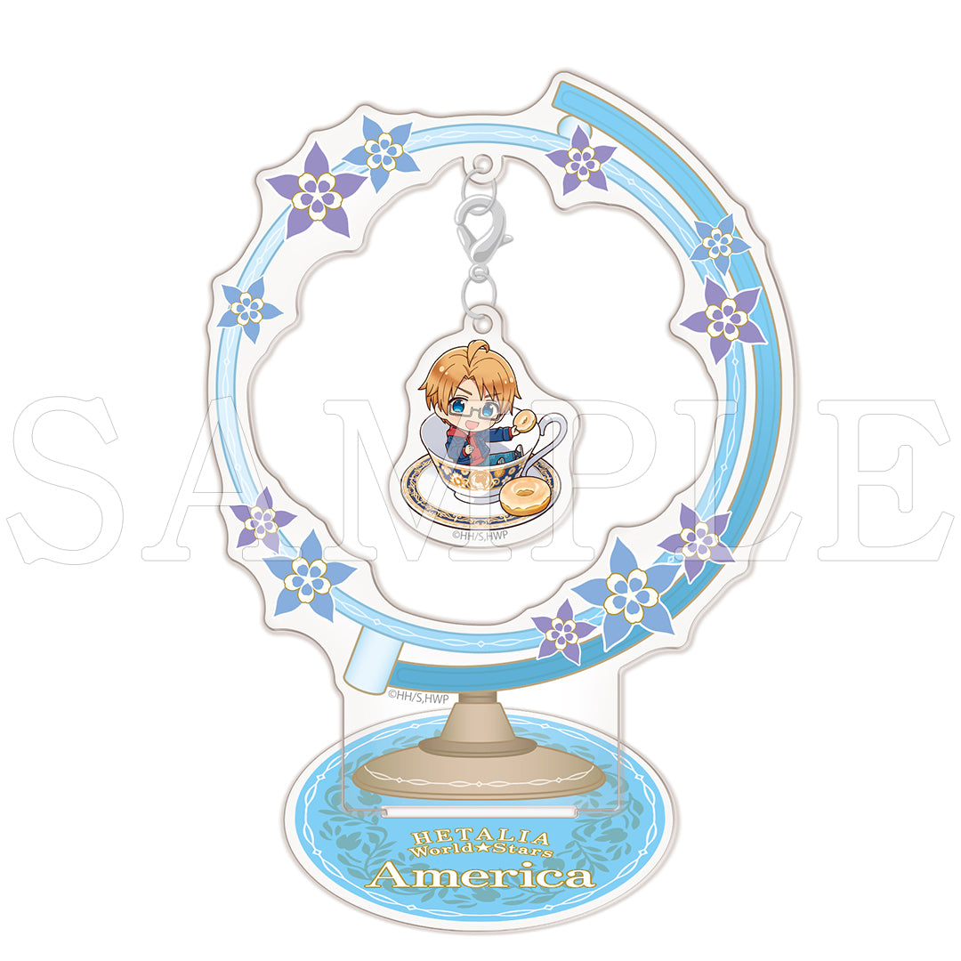 ヘタリア World☆Stars』アメリカ ゆらゆらアクリルスタンド｜camos