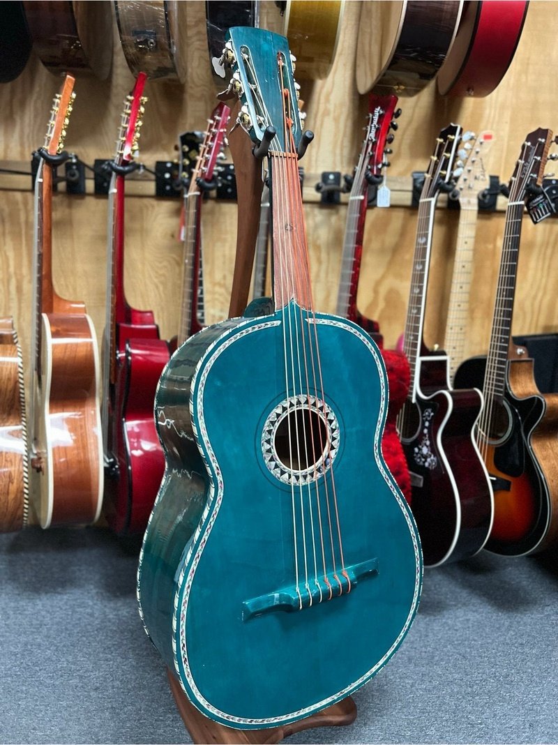 Hand Crafted Guitaron from Paracho (Green)