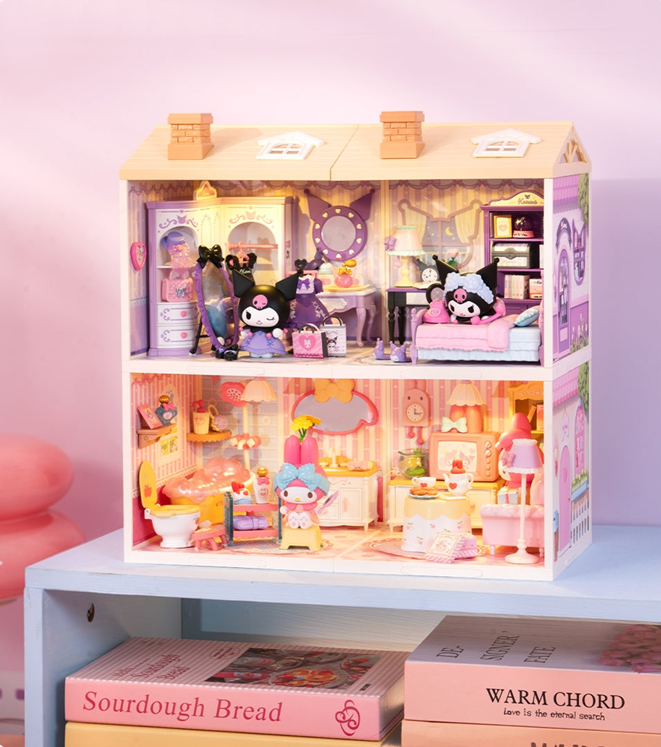 サンリオ］マイメロディ＆クロミ ドールハウス ミニチュア【可爱日记