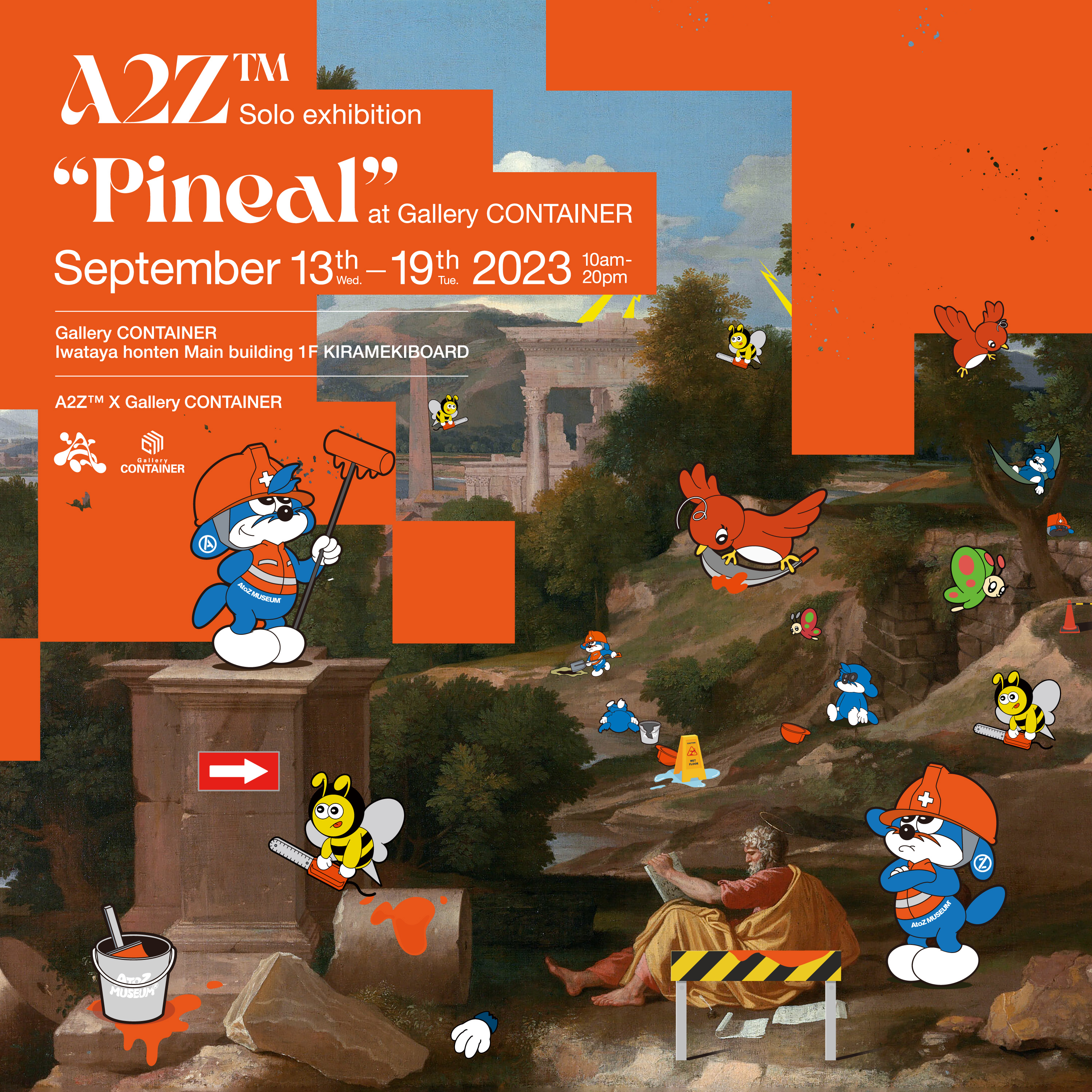 A2Z™ solo exhibition 